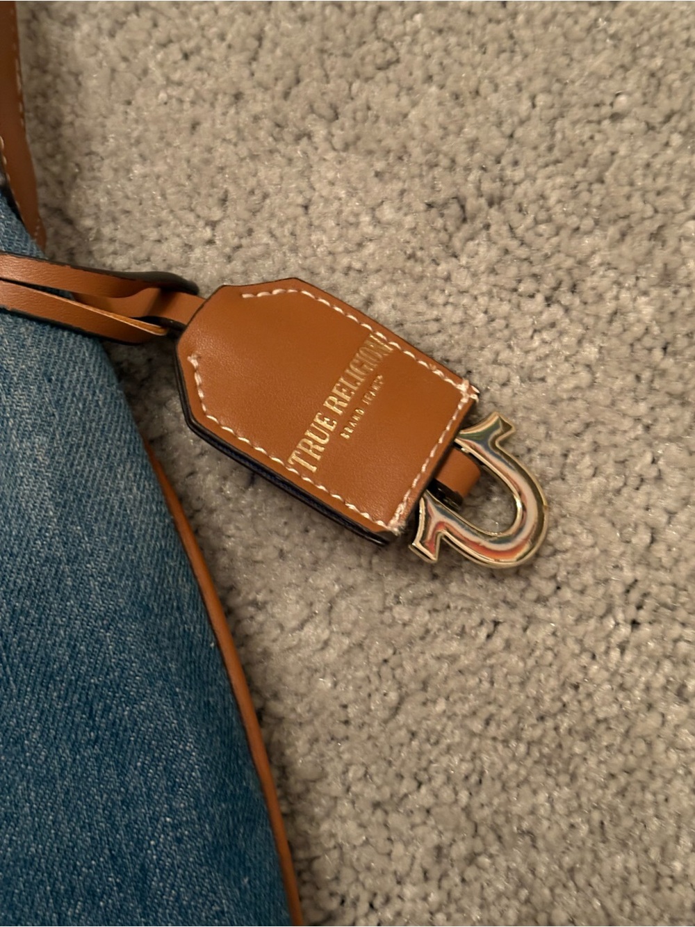 True Religion denim hobo jean pocket purse - Picture 5 of 8